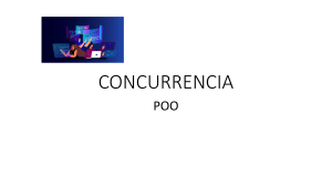 Concurrencia en POO: Conceptos y Ejemplos