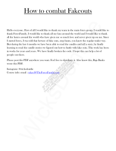 How to Combat Fakeouts in Forex