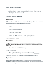 Digital Circuits Exam Review Questions and Answers