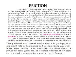 Understanding Friction: Definition and Applications in Physics