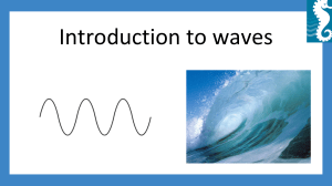 Introduction to Waves: Transverse & Longitudinal Waves