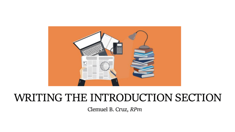 Writing the Introduction Section: Research Guide