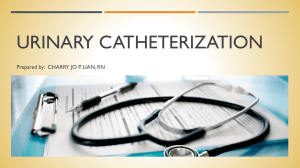 Urinary Catheterization: Nursing Procedure Guide