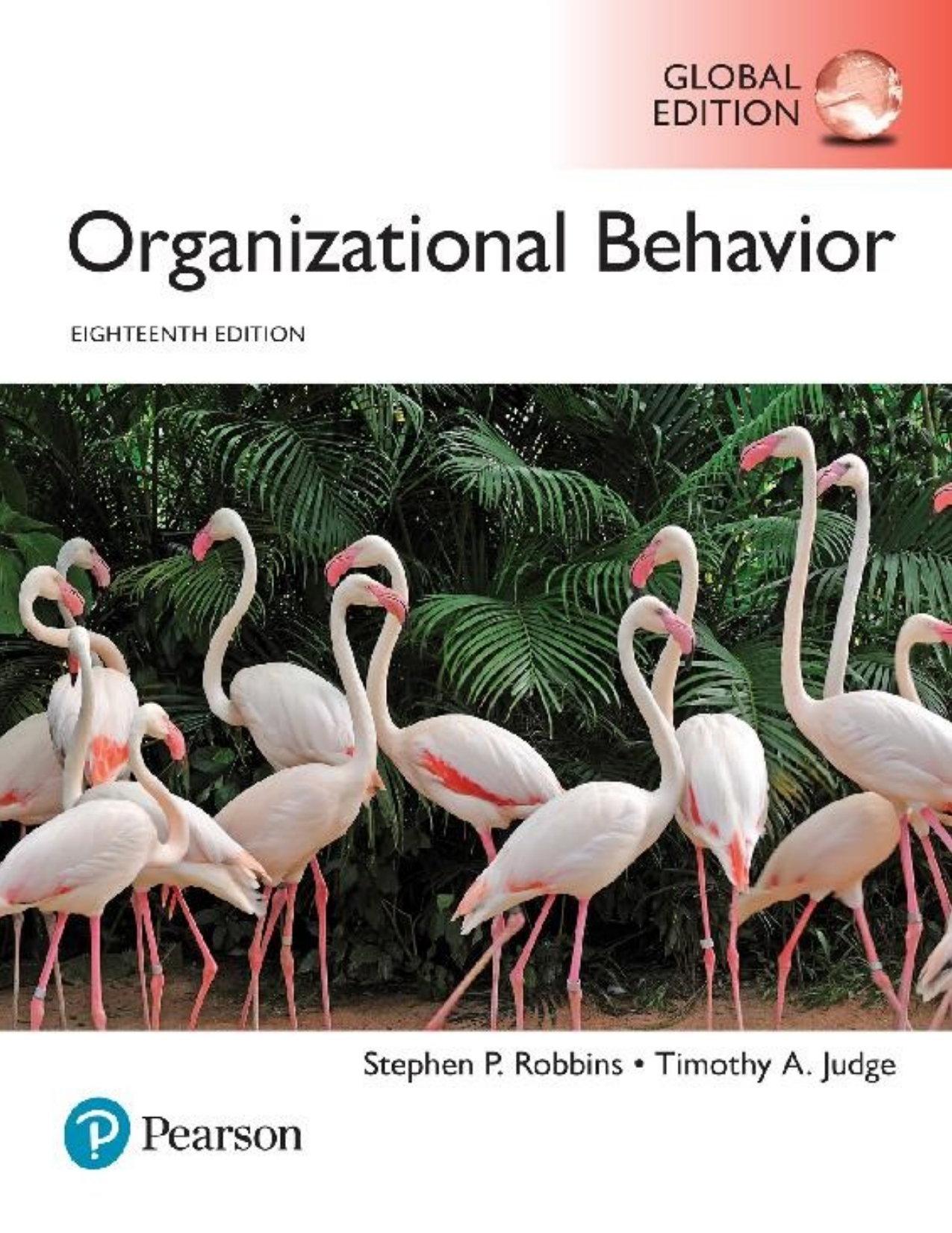 Organizational Behavior 18th Edition Global Textbook by Robbins