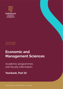 Stellenbosch University 2025 EMS Yearbook Part 10