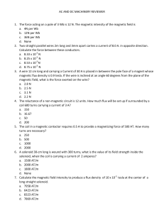 AC and DC Machinery Reviewer