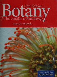 Botany: An Introduction to Plant Biology 5th Ed.