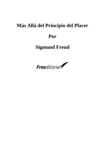 M&aacute;s All&aacute; del Principio del Placer - Freud