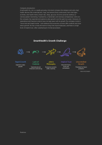 SmartHealth Case Study: Internal Control Challenges