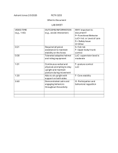 Therapeutic Riding Lab Sheet: Documentation Guide