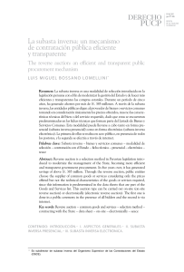 Reverse auction: efficient public procurement mechanism