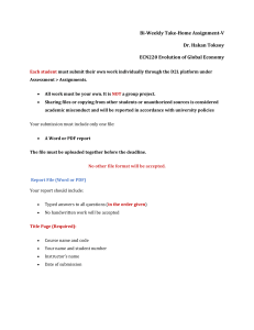 ECN220 Global Economy Assignment: Bretton Woods & Exchange Rates
