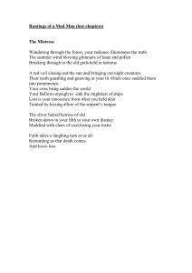 Rantings of a Mad Man: Lost Chapters - Poems