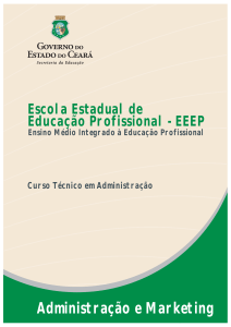 Apostila de Administra&ccedil;&atilde;o de Marketing - EEEP