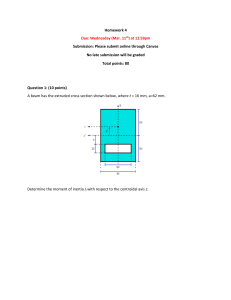 Homework 4: Beam Mechanics Problems