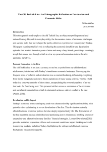 Old Turkish Lira: Ethnographic Study on Devaluation & Economic Shifts