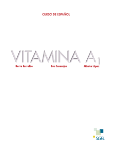 Curso de espa&ntilde;ol Vitamina A1: Libro de texto para principiantes