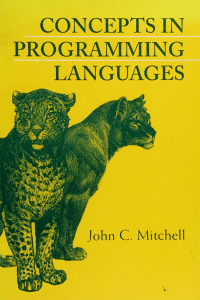 Concepts in Programming Languages Textbook
