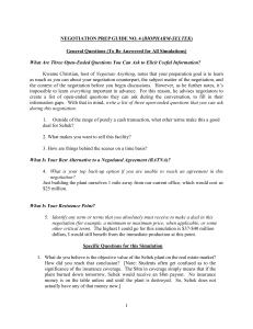 Negotiation Prep Guide: Biopharm-Seltek Simulation