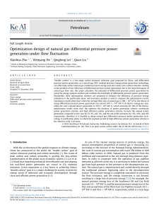 Optimization of Natural Gas Differential Pressure Power Generation