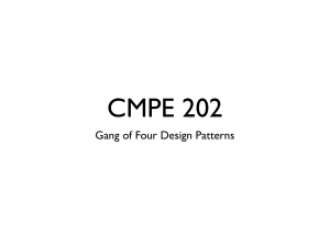 CMPE 202 Gang of Four Design Patterns: Adapter