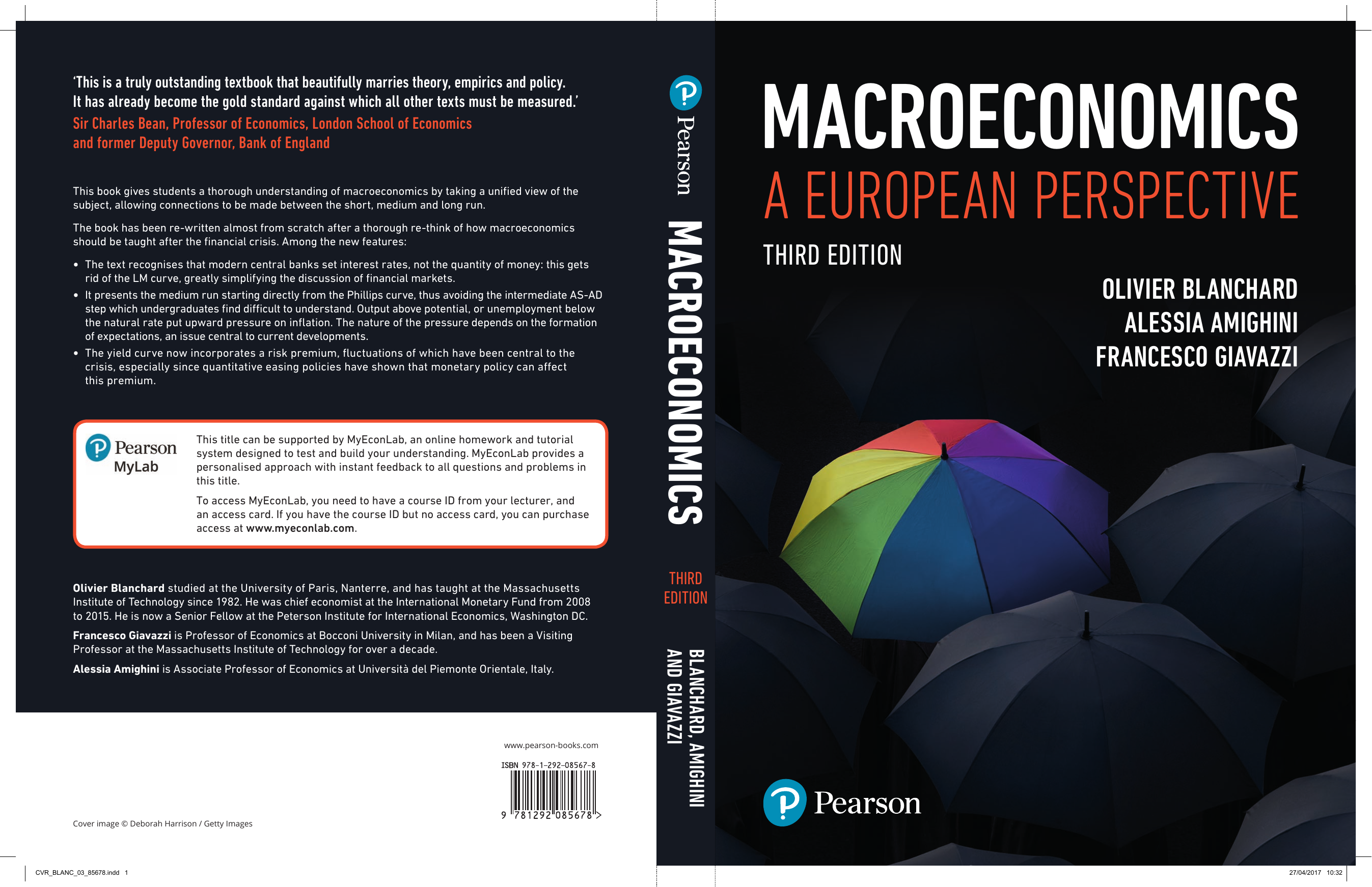 Macroeconomics: A European Perspective 3rd Ed.