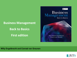 Chapter 9: Human Resource Management Basics
