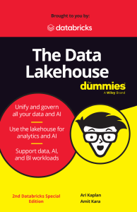 The Data Lakehouse For Dummies 2nd Edition