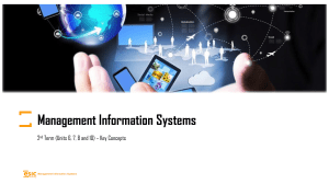 Management Information Systems Key Concepts Units 6-10