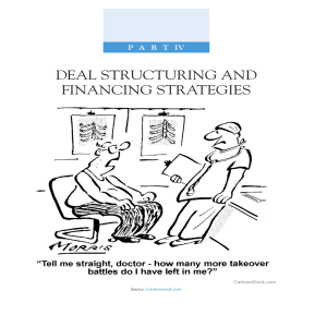Deal Structuring and Financing Strategies in M&A