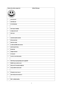 Moenie die smiley vergeet nie: Gedicht en Analyse