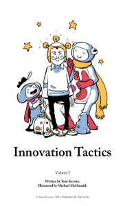Innovation Tactics Volume I: 50+ Strategies for Business Growth
