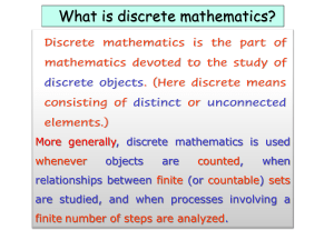 What is Discrete Mathematics? Definition and Applications