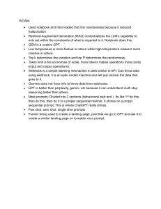 WOAM: AI & LLM Concepts Guide