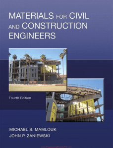 Materials for Civil and Construction Engineers Textbook