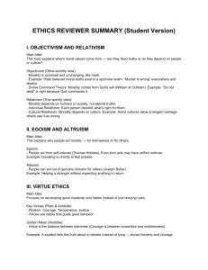 Ethics Reviewer Summary (Student Version)