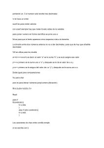 Notas de Programaci&oacute;n en C: Sintaxis y Conceptos B&aacute;sicos