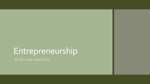 Entrepreneurship Student Project: GummyBug Business Plan