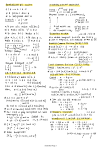 Math Cheatsheet: Modular Arithmetic & Number Theory