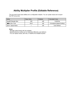 Ability Multiplier Profile (Editable Reference)