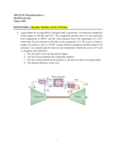 McGill University Thermodynamics Homework 2