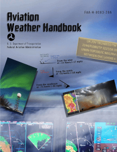 Aviation Weather Handbook FAA 2024
