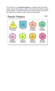 Regular Polygons: Definition and Examples