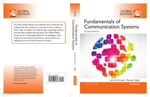 Fundamentals of Communication Systems Textbook